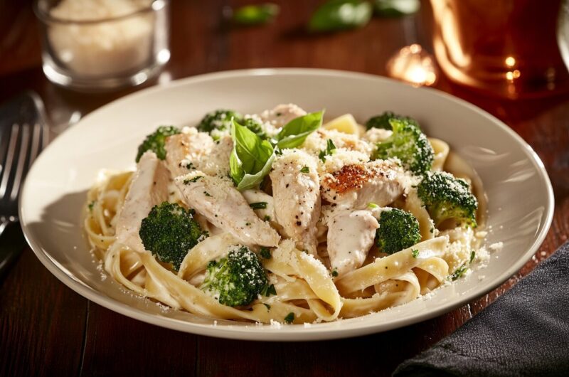 Creamy Chicken and Broccoli Pasta 3 Creamy Chicken and Broccoli Pasta