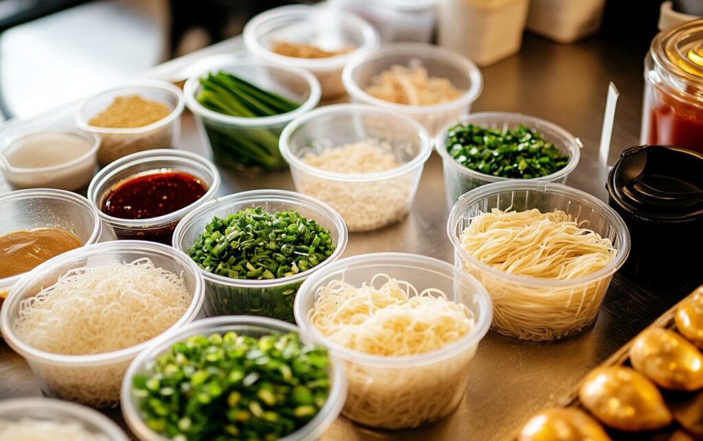 Fiery Garlic Rice Noodles - SoyRice Kitchen