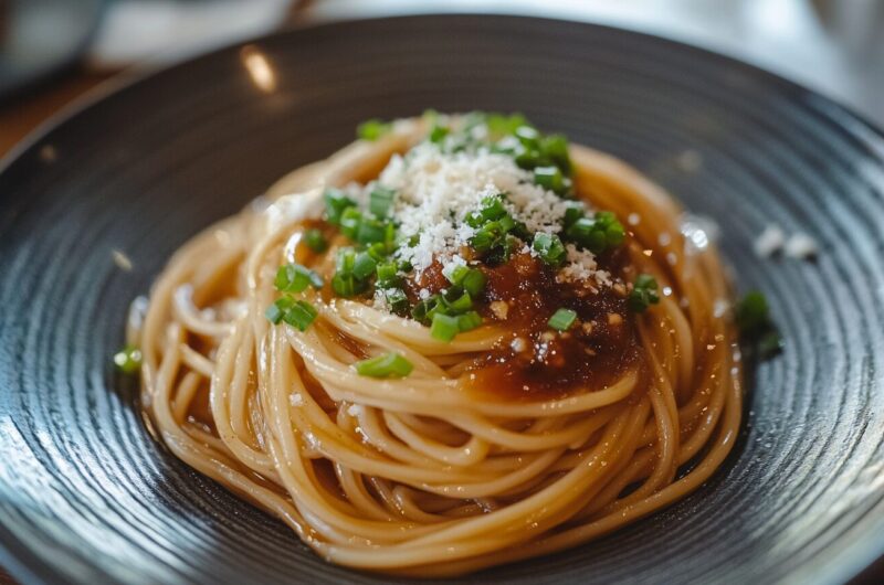 Savory Garlic Soy Noodles