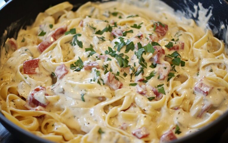 Creamy Garlic Parmesan Pasta_post3
