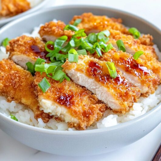 Crispy Chicken Katsu Rice Bowl_done