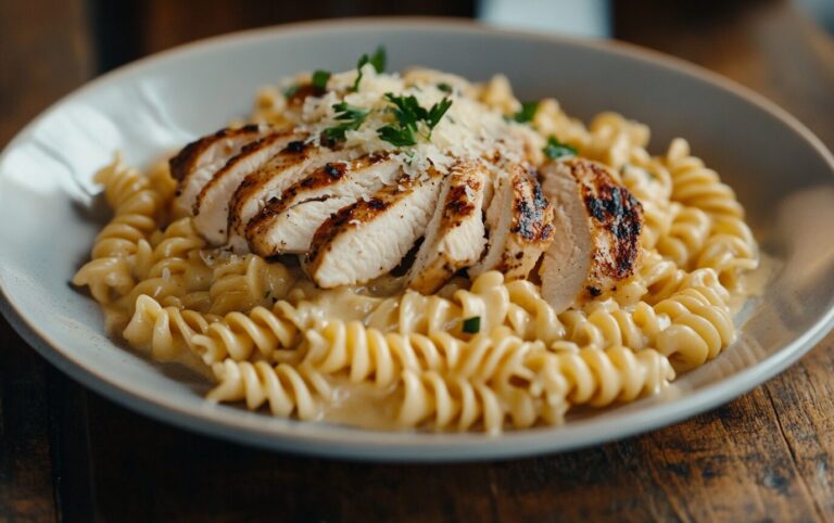 Creamy Garlic Parmesan Chicken Pasta_post3