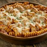 Cheesy Chicken Pasta Bake_done