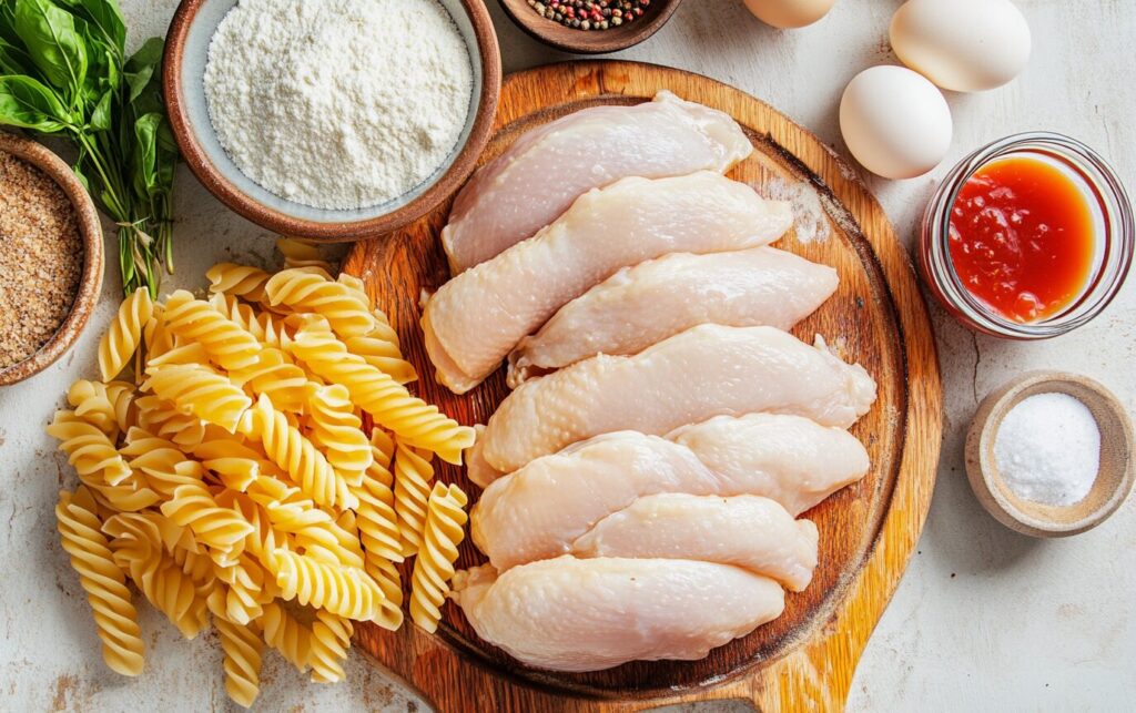 Cheesy Chicken Pasta Bake 2 Cheesy Chicken Pasta Bake_raw