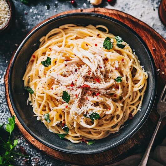 Slow Cooker Cheesy Chicken Pasta_done