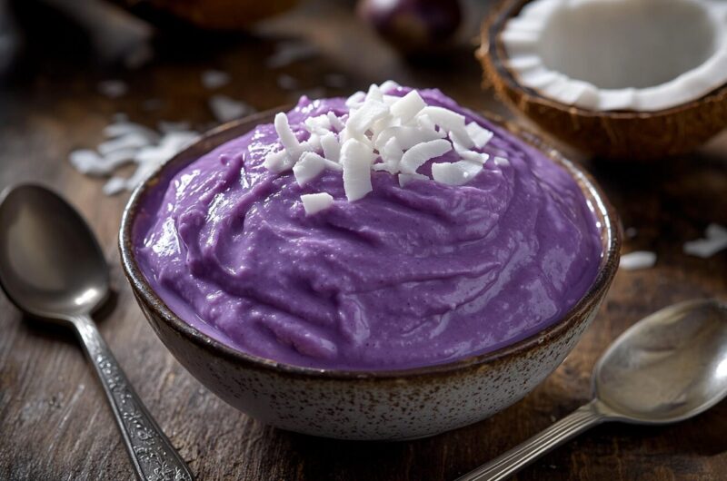 Silky Purple Yam Spread