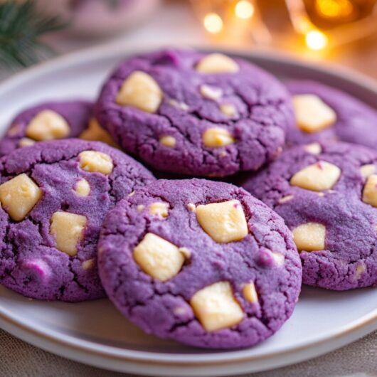Ube White Chocolate Chip Cookies_dome