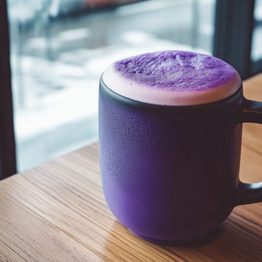 Purple Ube Coffee with Creamy Ube Foam_done