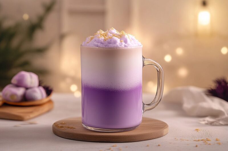 Creamy Purple Ube Latte