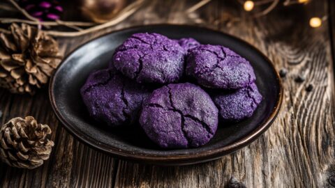 Vibrant Purple Cookie Crinkles_done