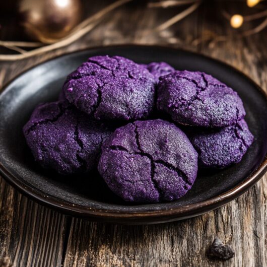 Vibrant Purple Cookie Crinkles_done