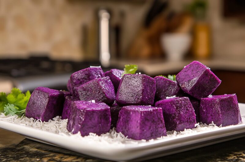 Purple Yam Bites