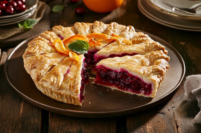 Cranberry Harvest Pie