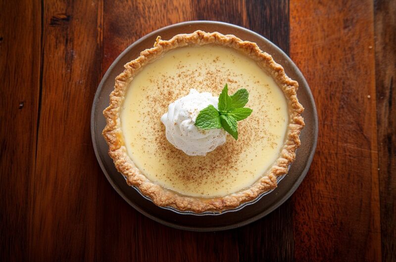 Classic Creamy Custard Pie
