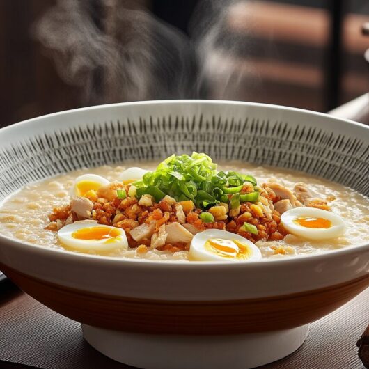 Chicken Rice Congee_done