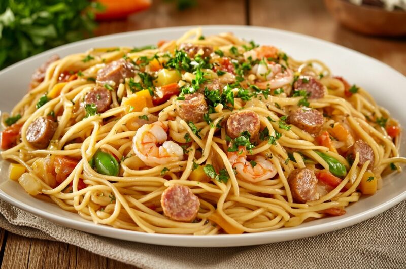 Filipino Noodle Stir-Fry