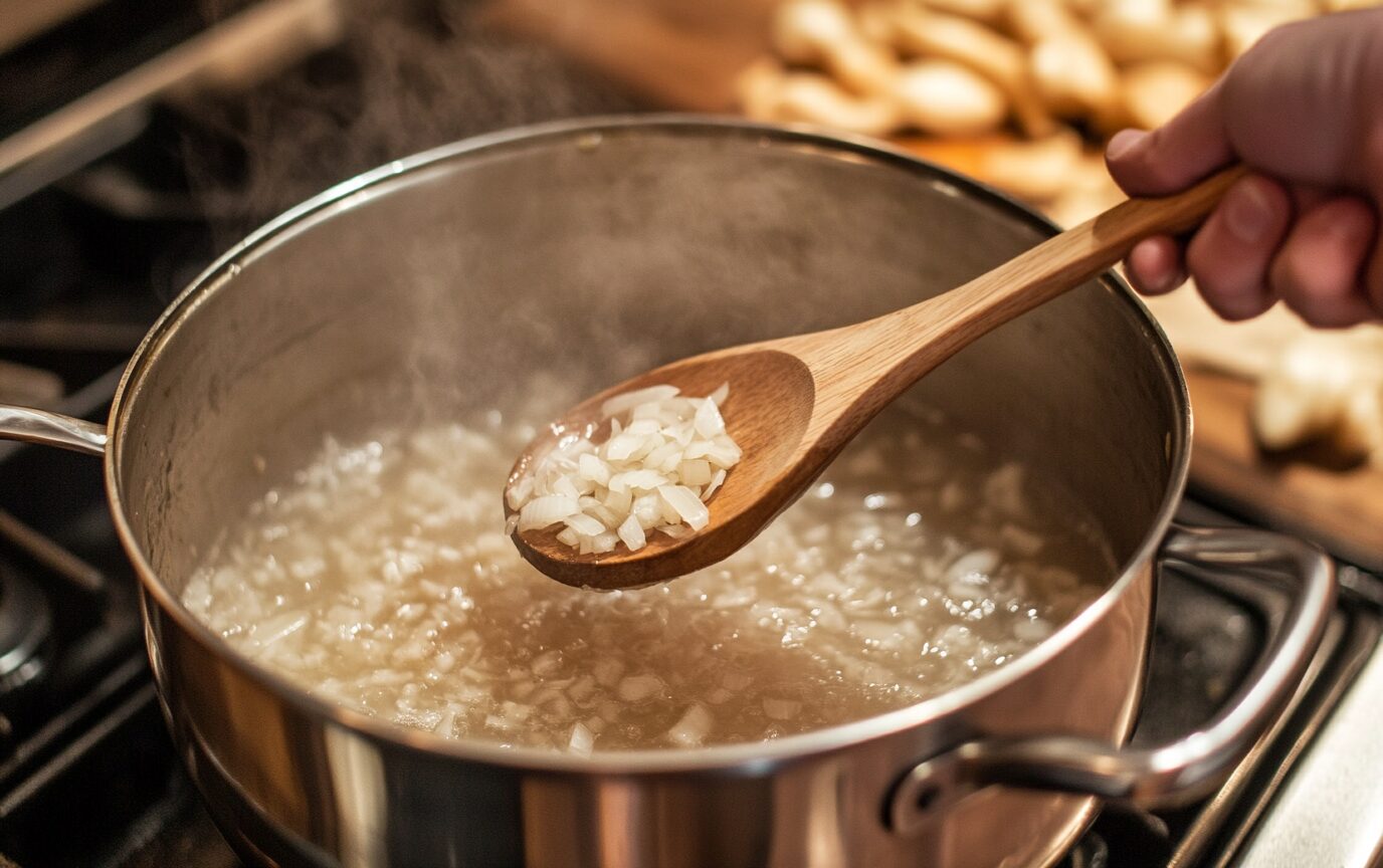 Filipino Ginger Chicken Soup - SoyRice Kitchen