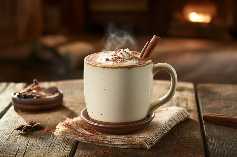 Spiced Ginger Hot Cocoa