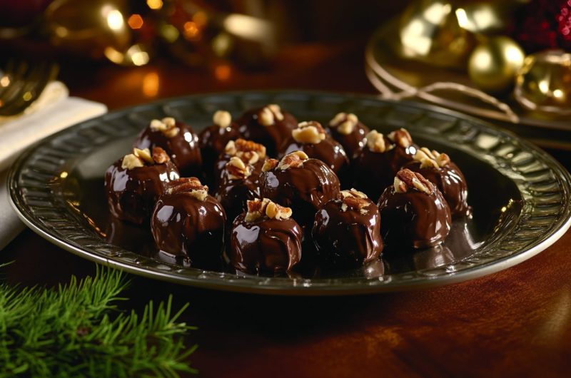 Chocolate Bourbon Bites