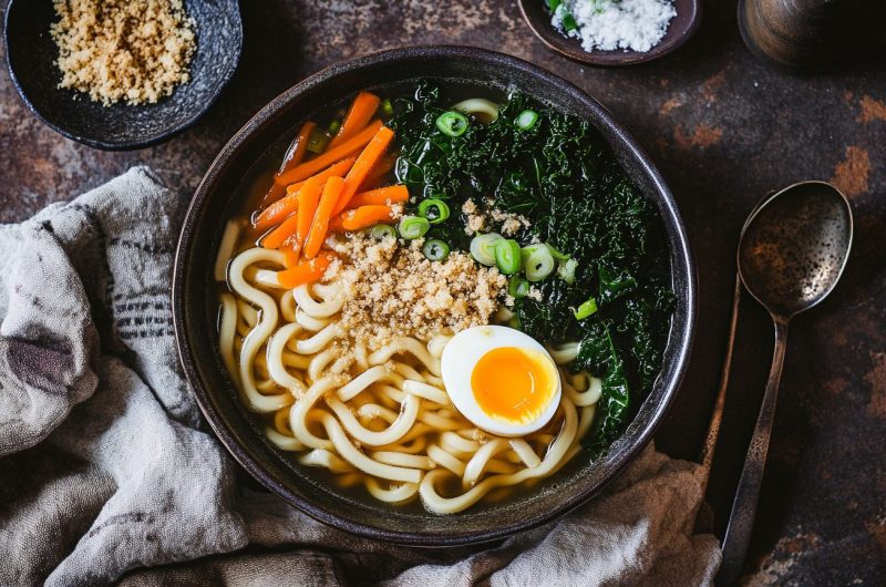 Quick Udon Noodle Soup