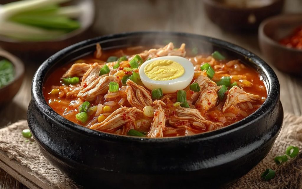 Korean Chicken Rice Noodle Soup_done1