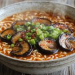 Portobello Mushroom Kimchi Ramen_done1
