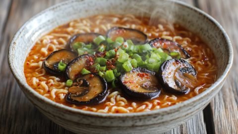 Home 11 Portobello Mushroom Kimchi Ramen_done1