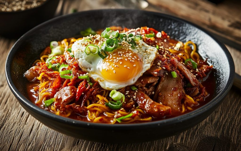 Korean Kimchi Pork Ramen_done1