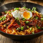 Korean Kimchi Pork Ramen_done