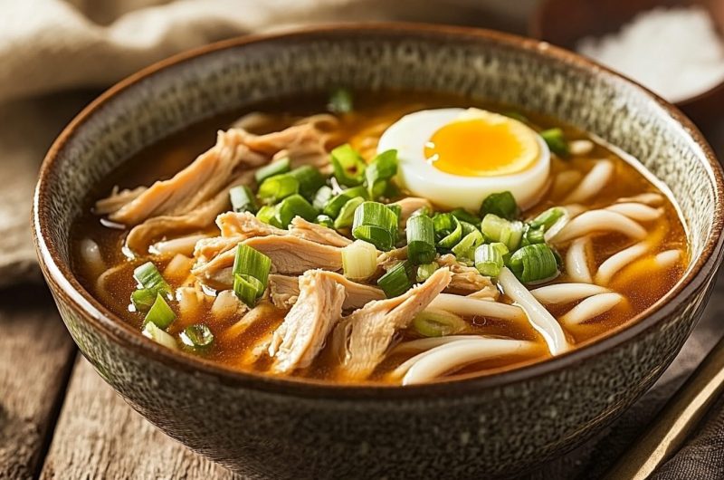 Udon Shoyu Chicken Bowl