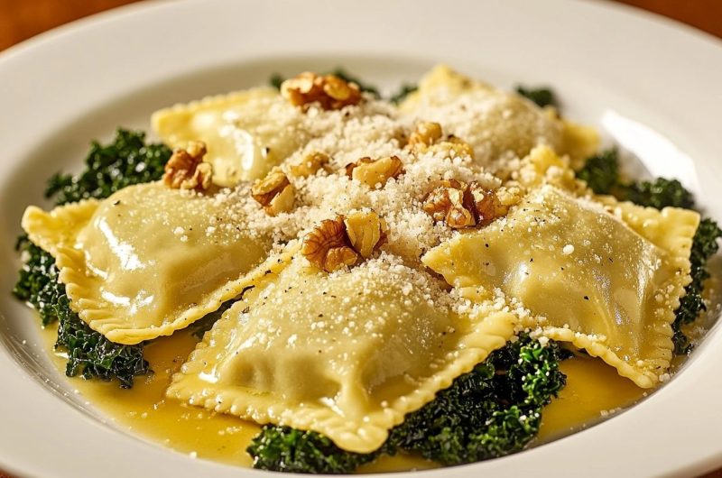 Yellow Onion Ravioli