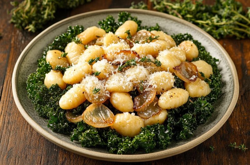 Creamy Yellow Onion Gnocchi 3 Creamy Yellow Onion Gnocchi
