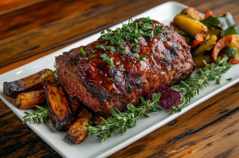 Savory Pork Meatloaf