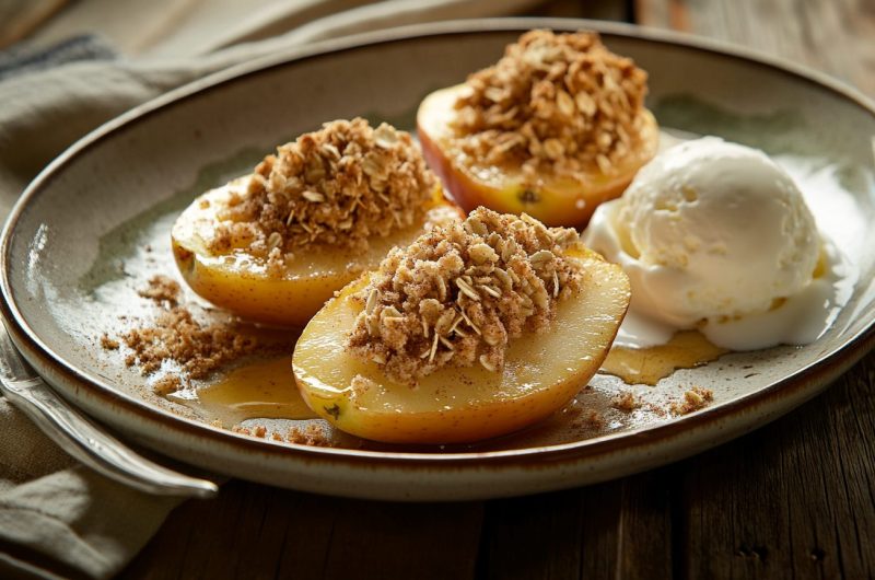 Cinnamon Oat Crunch Apples