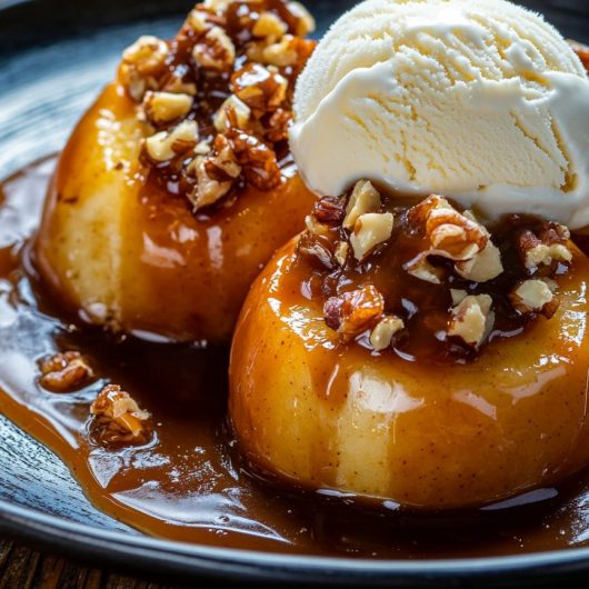 Homemade Caramel Baked Apples_done