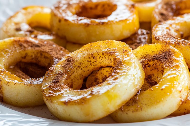 Cinnamon Roasted Apple Rings
