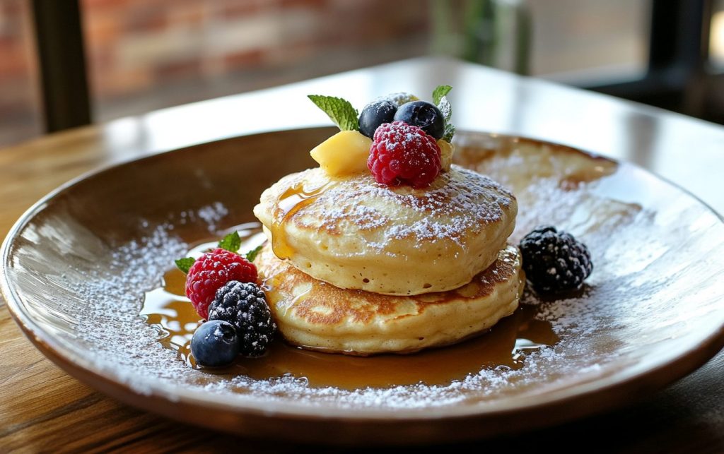 Fluffy Starter Pancakes_done