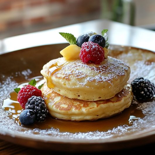 Fluffy Starter Pancakes_done