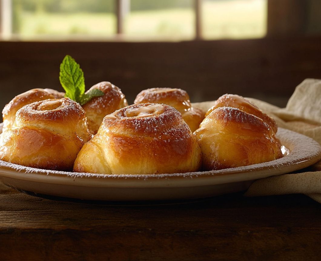Overnight Sourdough Cinnamon Buns