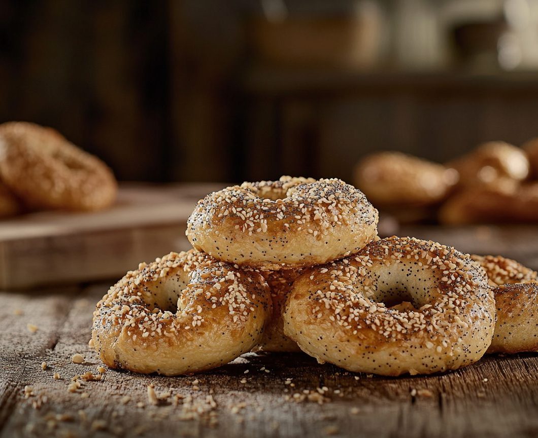 Homemade Sourdough Bagels