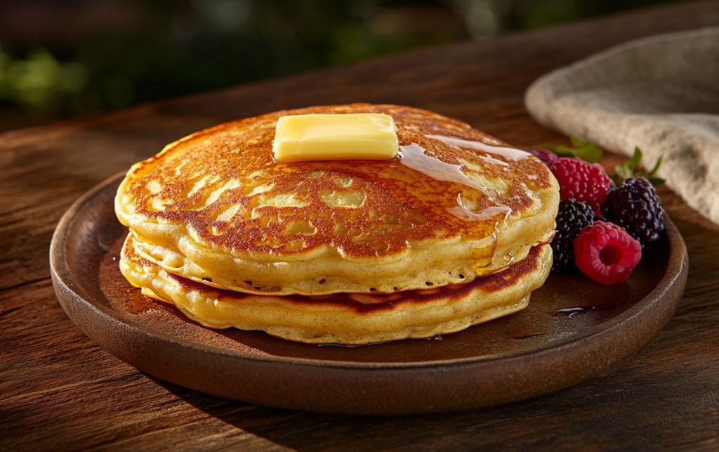 Fluffy Sourdough Pancakes_done