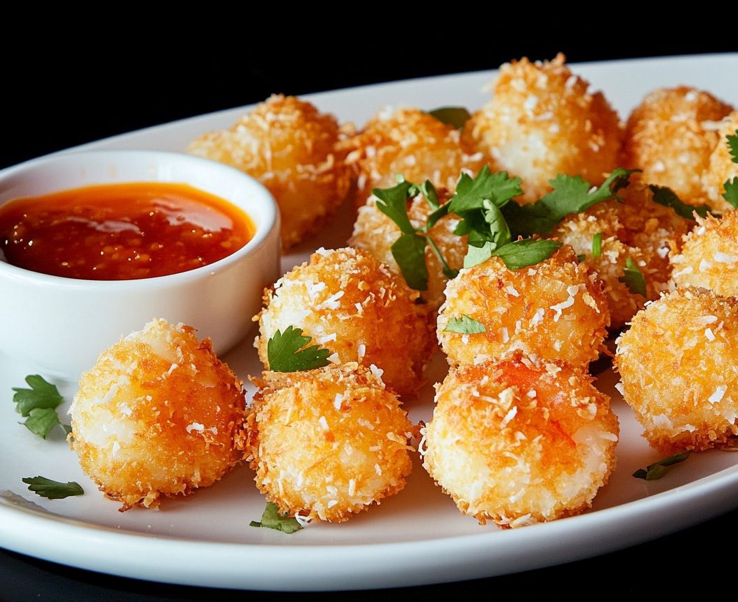 Healthy Coconut Shrimp Bites