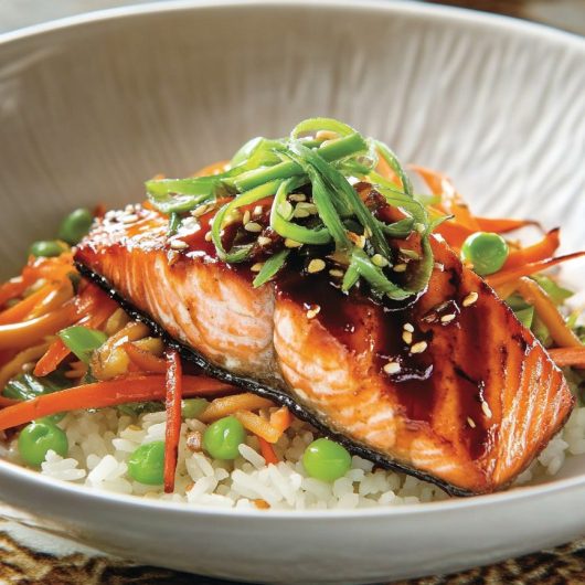 sticky-salmon-rice-bowl