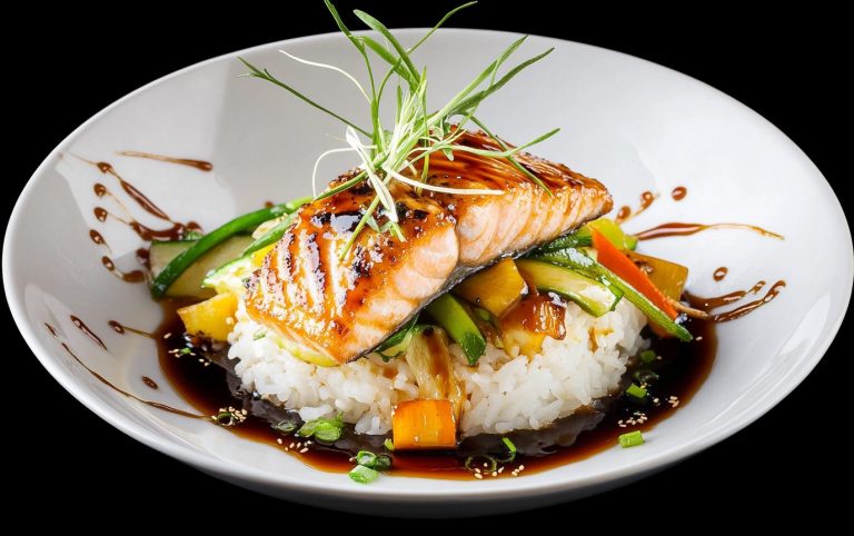 sticky salmon rice bowl post3