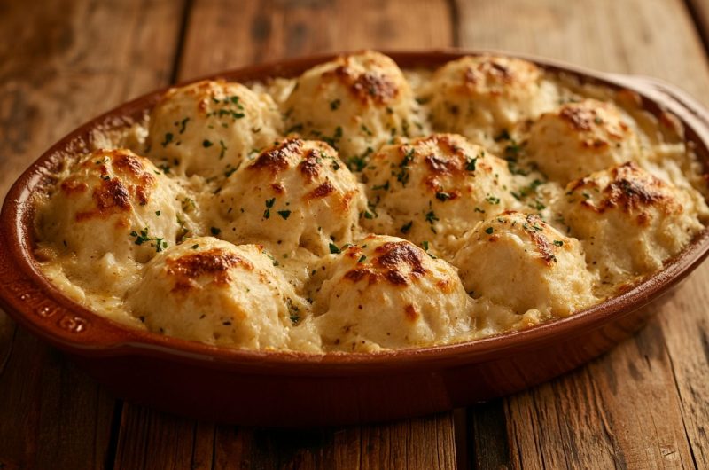 Chicken Dumpling Bake