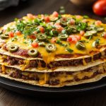 Cheesy Taco Flatbread