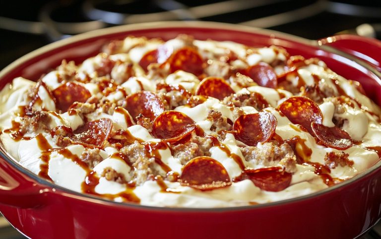 cheesy pizza dip post2