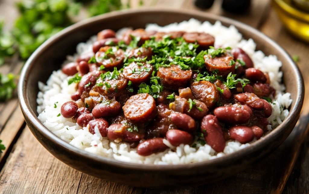 Cajun Red Beans & Rice Bowl