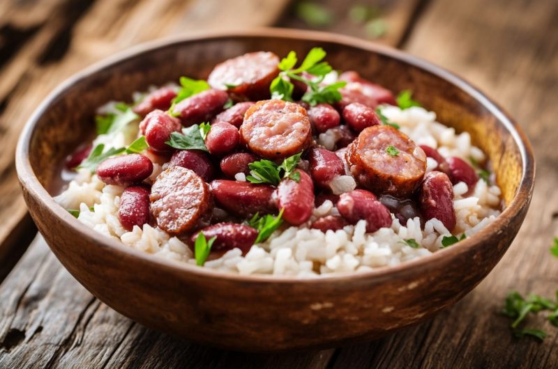 Cajun Red Beans & Rice Bowl