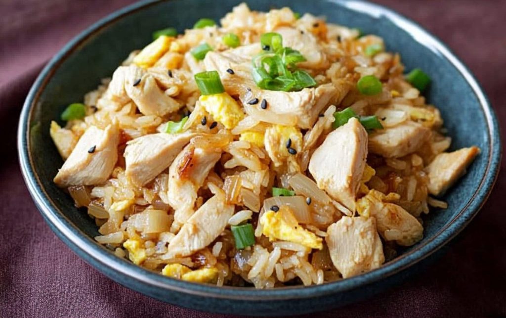 Chicken Rice Stir-Fry